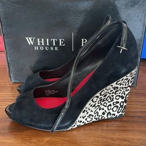 White House Black Market wedges